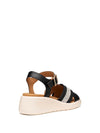 WOMEN'S SANDAL - GEOX BLACK - D550EG 05411 4