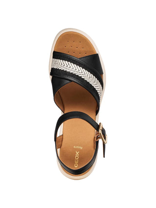 WOMEN'S SANDAL - GEOX BLACK - D550EG 05411 5