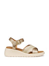 WOMEN'S SANDAL - GEOX GOLD - D550EG 0AJ11 1