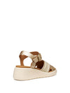 WOMEN'S SANDAL - GEOX GOLD - D550EG 0AJ11 4