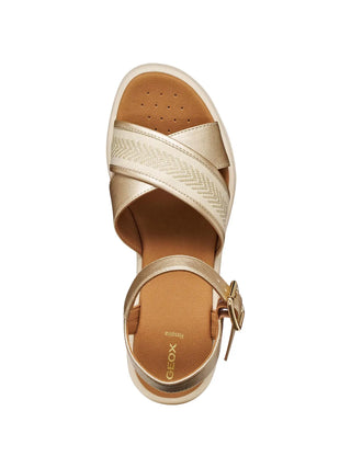 WOMEN'S SANDAL - GEOX GOLD - D550EG 0AJ11 5