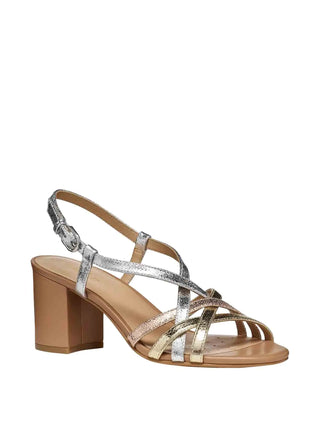 SANDALO DONNA - GEOX ARGENTO - D55YZB 0KYBN 2
