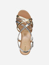 SANDALO DONNA - GEOX ARGENTO - D55YZB 0KYBN 3