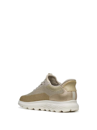 WOMEN'S SNEAKERS - GEOX SAND-GOLD - D567MA 06KNF 3