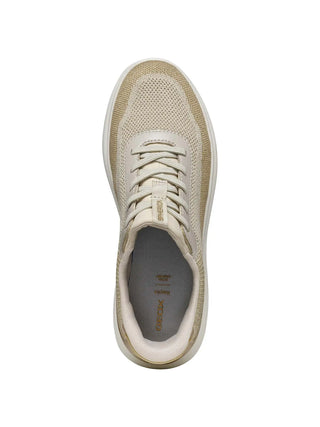 WOMEN'S SNEAKERS - GEOX SAND-GOLD - D567MA 06KNF 5