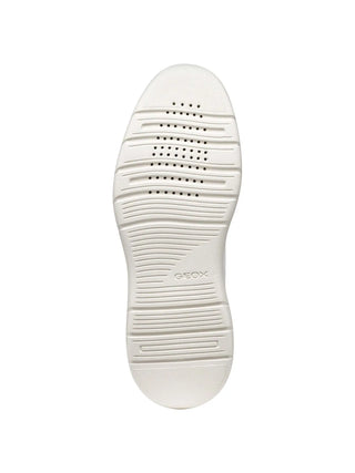 SNEAKERS DONNA - GEOX BIANCO-ARGENTO - D56YNE 0BCBN 6