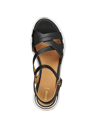 SANDALO DONNA - GEOX NERO - D650JA 000BC 5