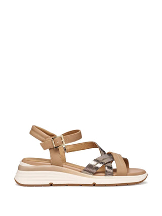 SANDALO DONNA - GEOX BEIGE - D650JA 0CD54 1