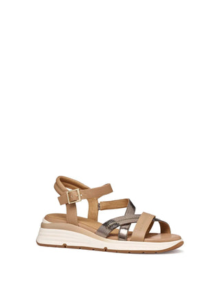 SANDALO DONNA - GEOX BEIGE - D650JA 0CD54 2