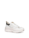 WOMEN'S SNEAKERS - GEOX WHITE-GOLD - D651FB 09BBN 2