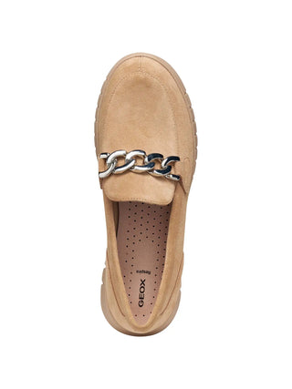 WOMEN'S LOAFERS - GEOX BEIGE - D659AA 00022 5