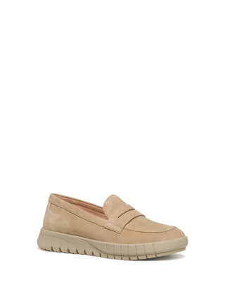 MOCASSINO DONNA - GEOX CREMA - D659AB 00022 2