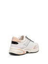 WOMEN'S SNEAKERS - GEOX WHITE-SILVER - D65YLA 014BN 4