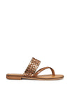WOMEN'S FLAT SHOE - GEOX CAMEL - D65YMG 0KFKY 1