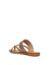 WOMEN'S FLAT SHOE - GEOX CAMEL - D65YMG 0KFKY 3