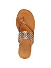 WOMEN'S FLAT SHOE - GEOX CAMEL - D65YMG 0KFKY 5