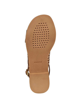 WOMEN'S SANDAL - GEOX CAMEL - D65YMN 0KFKY 6