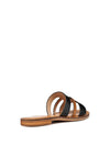 WOMEN'S PUMP - GEOX BLACK-CAMEL - D65YMP 0001J 4