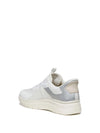 WOMEN'S SNEAKERS - GEOX WHITE-SILVER - D670JB 014AJ 3