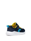 BOY'S SNEAKERS - GEOX NAVY-YELLOW - J36GBA 01454 4