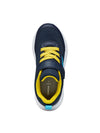 BOY'S SNEAKERS - GEOX NAVY-YELLOW - J36GBA 01454 5