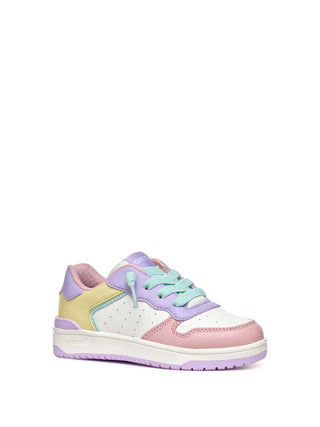 GIRL'S SNEAKERS - GEOX LILAC - J36HXD 054FU 2