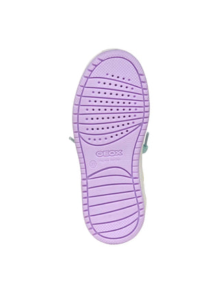 GIRL'S SNEAKERS - GEOX LILAC - J36HXD 054FU 6