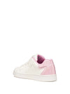 GIRL'S SNEAKERS - GEOX WHITE-PINK - J36LRA 054BJ 3