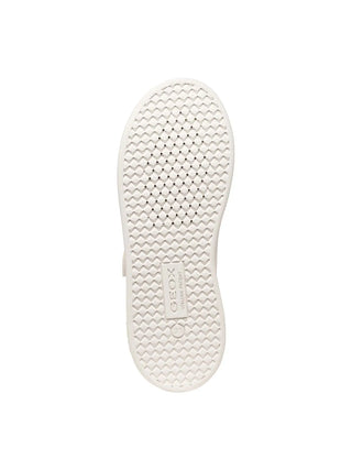 GIRL'S SNEAKERS - GEOX WHITE-PINK - J36LRA 054BJ 6
