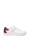 BOY'S SNEAKERS - GEOX WHITE-BLUE - J36LSA 000BC 1