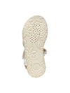 GIRL'S SANDAL - GEOX WHITE-MULTI - J458ZD 000BC 6