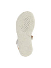 SANDALO RAGAZZA - GEOX BIANCO-ARGENTO - J458ZD 000NF 6