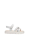 GIRL'S SANDAL - GEOX WHITE - J45DBI 000BC 1