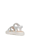 GIRL'S SANDAL - GEOX WHITE - J45DBI 000BC 3