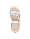 GIRL'S SANDAL - GEOX WHITE - J45DBI 000BC 5