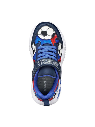 BOY'S SNEAKERS - GEOX NAVY - J45DZB 02ACE 5