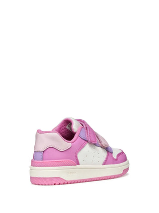 BOY'S SNEAKERS - GEOX PINK-LILAC - J45HXB 000BC 4