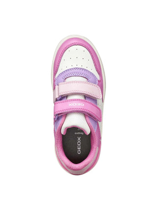 BOY'S SNEAKERS - GEOX PINK-LILAC - J45HXB 000BC 5