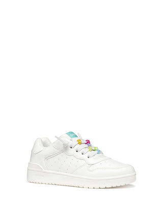 BOY'S SNEAKERS - GEOX WHITE-MULTI - J45HXD 000BC 2