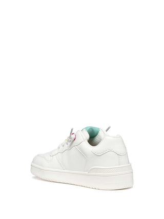BOY'S SNEAKERS - GEOX WHITE-MULTI - J45HXD 000BC 3