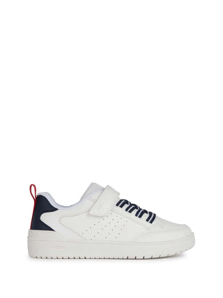 SNEAKERS RAGAZZO - GEOX BIANCO-NAVY - J45LQA 05411 1