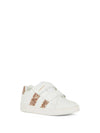 GIRL'S SNEAKERS - GEOX WHITE-PINK - J45LRA 000BC 2