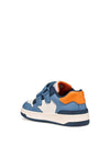 BOY'S SNEAKERS - GEOX WHITE-BLUE - J46LQA 000BC 3