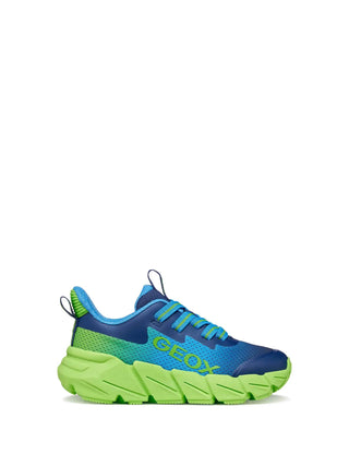 SNEAKERS RAGAZZO - GEOX BLU-VERDE - J46N1A 02A9J