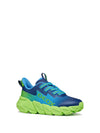 BOY'S SNEAKERS - GEOX BLUE-GREEN - J46N1A 02A9J 2