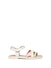 GIRL'S SANDAL - GEOX WHITE-LILAC - J5235D 000BC 1