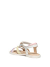GIRL'S SANDAL - GEOX WHITE-LILAC - J5235D 000BC 3