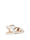 GIRL'S SANDAL - GEOX WHITE-LILAC - J5235D 000BC 4