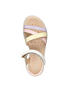 GIRL'S SANDAL - GEOX WHITE-LILAC - J5235D 000BC 5
