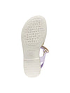 GIRL'S SANDAL - GEOX WHITE-LILAC - J5235D 000BC 6